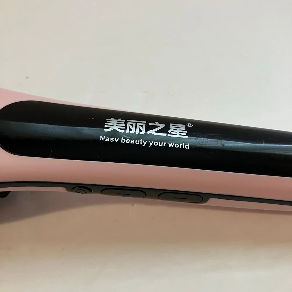 NASV Hair Straightener Brush ceramic Heating Hair Straightening irons brush